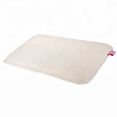 Wholesale Travel Pillow with 100% Polyester Filled Pillow Eyelet Mesh Fabric