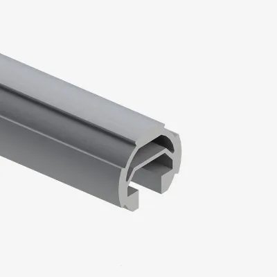 Anodized Aluminum Pipe/6005-T6 Aluminum Round T Slot Frame of Lean Tube
