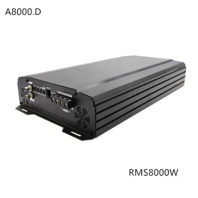 Class D full range car amplifier A series 8000 W
