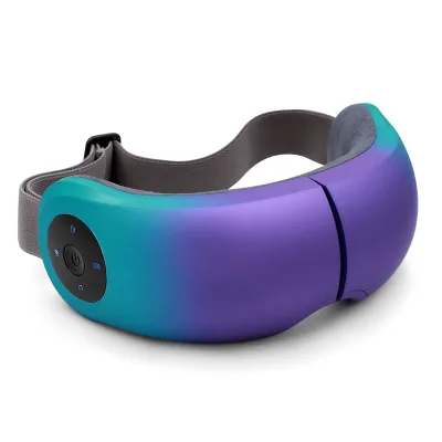Heat Air Compression Bluetooth Music Rechargeable Eye Therapy Massager for Relieve Eye Improve Sleep Eye Massager