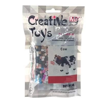 Animal Theme Fuse Beads Kit Kids DIY Iron Melting Beads Educational Craft Toy Set