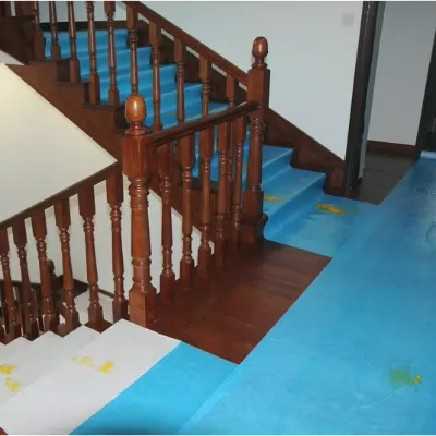 39" X 100' Heavy-Duty Self-Adhesive Anti Slip Temporary Floor Protection Layer