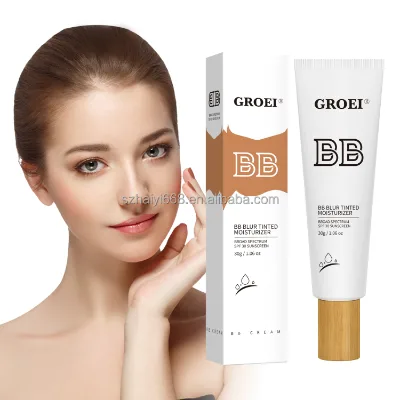 High Quality Moisture Waterproof Coverage Liquid Foundation Matte Long Wear BB Cream for Beauty Skin Care Makeup Primer