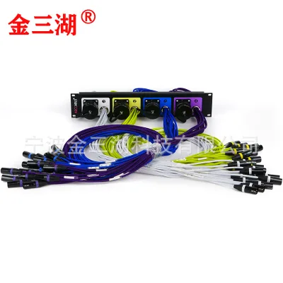 Audio Splitter 4*12 Channel Microphone Speaker 37P 54P 85P 3 Way Two-way ISO Copper Conductor China Male/female