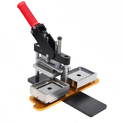 Factory Direct Selling 65*90mm Rectangular Fridge Magnet Making Machine Fridge Magnet Making Machine Kits With Cutter