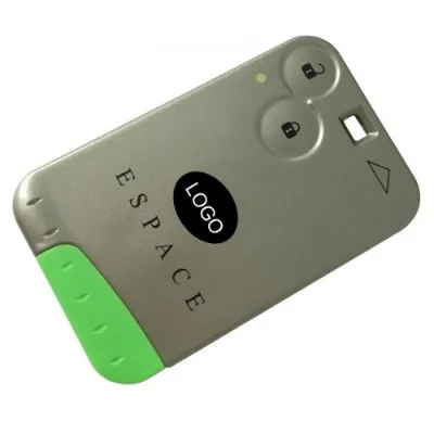 CN010019 Top Quality Remote Smart Card Key with 2 Button 433Mhz ID46 Chip  for Laguna Espace