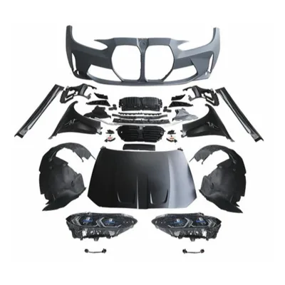 G82 M4 Style Modified Wide Body Surround Kit for BMW F32/F34/F35/F36, Made of PP Plastic