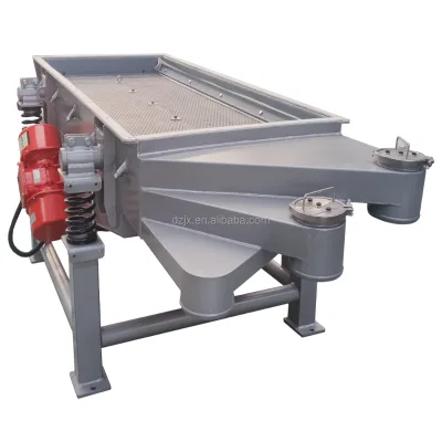 DZJX Soil Compost Electric Linear Vibration Sieve Machine Multilayer Vibrating Screen For Vcm Resin
