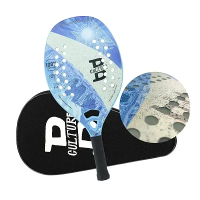 Beach Tennis Racket Full Carbon Profissional Sports Racket Equipment Raquete Beach Tennis