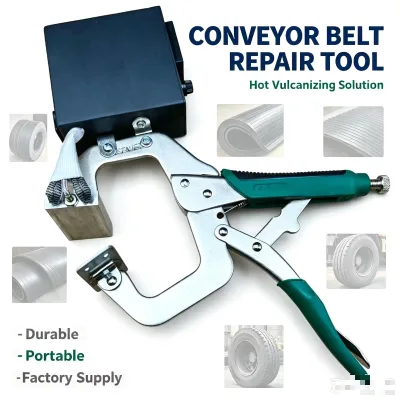 Handheld Clamp Type Mini Hot Branding & Stamping Machine Rubber Tire Logo Embosser
