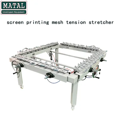 Factory Price Pneumatic Screen Printing Mesh Frame Stretching Machine for Making Mesh Frames Tension Machine