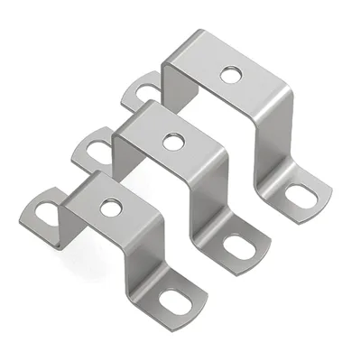 DY Stainless Steel & Aluminum Pipe Clamps-Hardware Tools for Square/U Shape Base Holding Inch/Metric Sizes