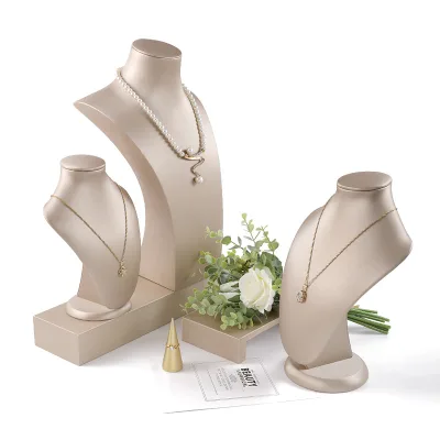 Elegant Jewelry Display Stand Set Luxury Showcase Cabinet for Earrings and Necklaces in Jewelry Stores