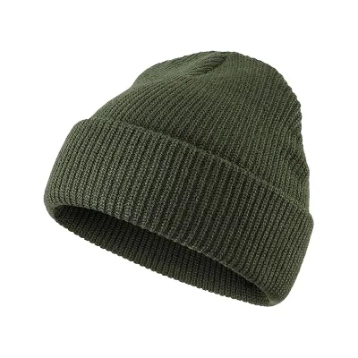 Custom Warm Cuffs With Pom Pom Hat Skull Cap Cold Weather Fashion Bonnet for Outdoor Activities