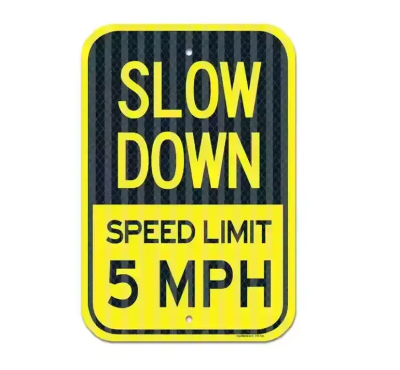Customize Durable Aluminum Road Signs Traffic Signs