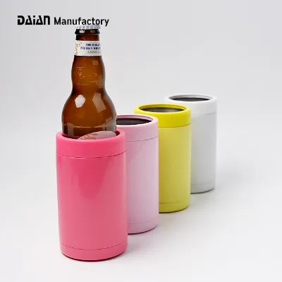 12oz Customized Double Wall BPA Free Stainless Steel Cola Beer Drink Can Cooler