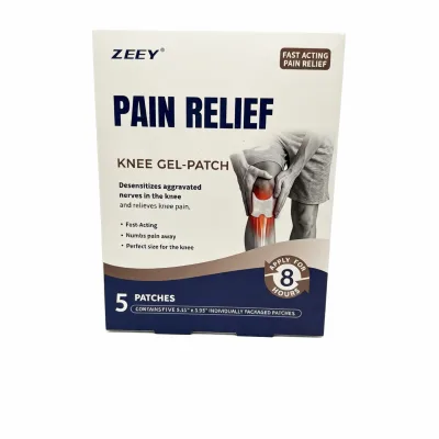 Pain Reliel Gel Patch for Knee Relief Lasting for 8 Hours Arthritis Joint Pain Relief