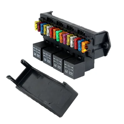 15 Circuit Waterproof ATO/ATC/ATS Fuse Box Holder Bolt Terminal Boat ST Blade Fuse Blocks