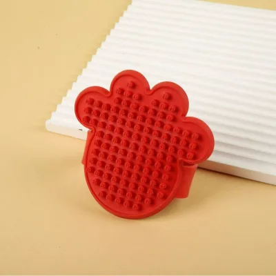 Silicone Pet Bath Massage Brush for Cats and Dogs-Cleaning & Float Feature