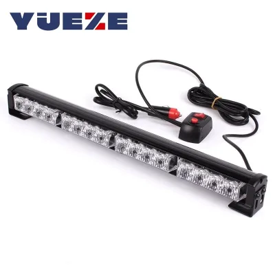 16LED Amber 12-24V Car Emergency Strobe Light Bar Flashing Beacon Auto Truck Vehicles Hazard Warning Traffic Safety Signal Light