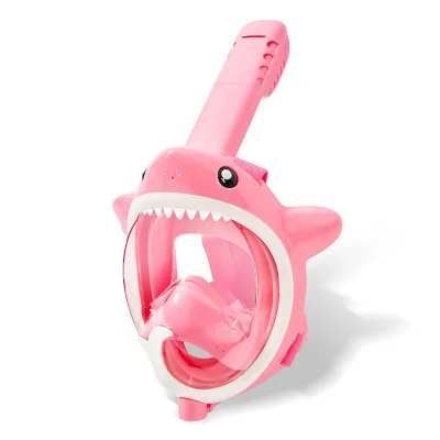 Explosive Models Mask and Snorkel for Kids Xxs Kids Snorkel Mask with Shark-Shaped Water Spray Swimming