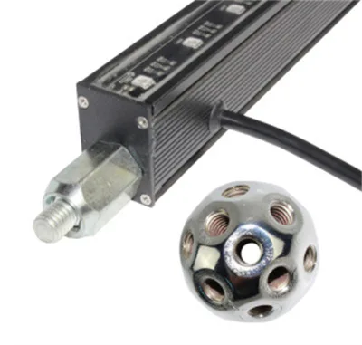Trade Assurance DMX Music Control Dimmable Led Light bar Dj Disco Strip Color Change 48 60leds DC 12 24 Volt Led Light bar