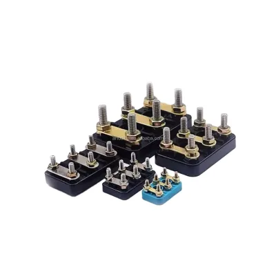 Electric Motors Three Phase Motor Terminal Posts Brass Base Pure Copper Busbars Terminal Board M4/M5/M6/M8/M10 Terminal Block