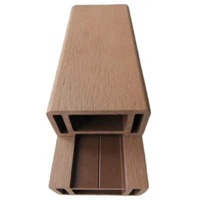 WPC Wood-plastic Outdoor Guardrail for Villa Courtyard & Corridor Handrail Safety Protection 2-Year Warranty Model 90H45