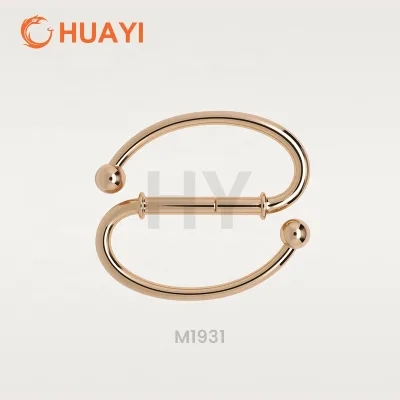 Popular S Shape Bra Metal Buckle End Stopper Beads Secure Fastening Bra Connection Clasp Underwear Side Closure Accessories