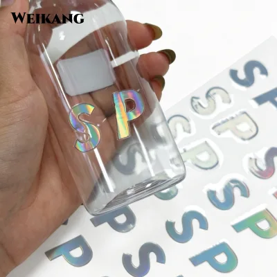 Custom Adhesive Labels Roll Sticker Printing Waterproof PET Labels Vinyl Special Label for Bottle Packaging Food Cosmetic Use