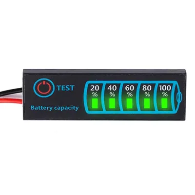 2S-8S 18650 Li-ion Lipo Lithium 5-30V Lead Acid Battery Level Indicator Tester LCD Display Meter Module Capacity Voltage Meter