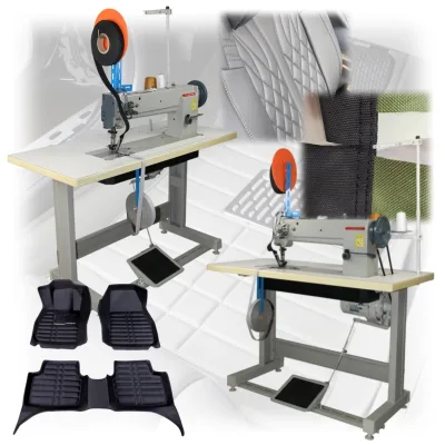 Industrial Leather Sewing Machine Sewing Machine Household Double Needle Shoe Sewing Machine for Footwear Workshop Use