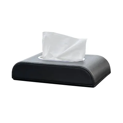 Cover Custom Leather Car Tissue Box With Ceramic Metal Container Glitter Gift Boxes 5 Colors Car Paper Organizers
