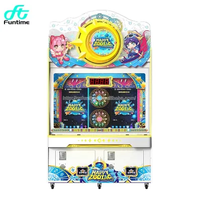 Funtime Happy Zodiac Star Theme Plastic English Machine Indoor Amusement Park Prize Redemption Arcade Equipment