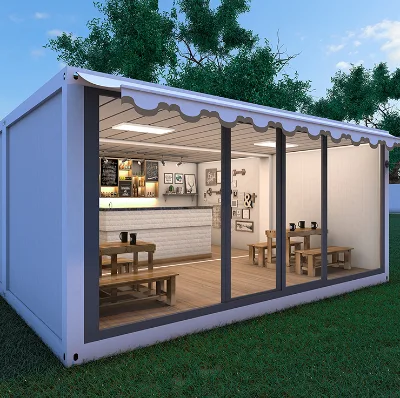 Customizable Modular Luxury Container Prefab Apartment House Steel Sandwich Panel Modern Design Custom Color Options