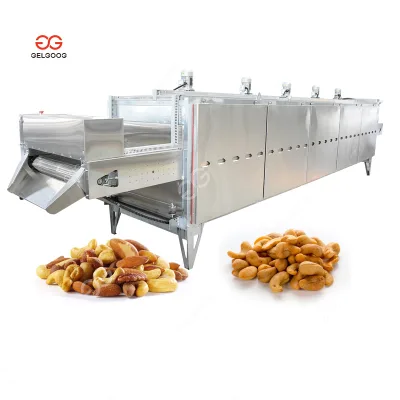 GELGOOG Automatic Nut Roasting Machine Cashew Nut Belt Drying Oven for Sale
