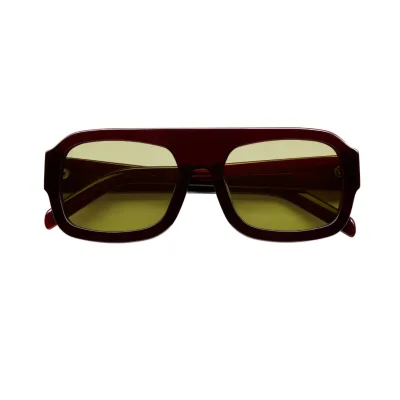2026 Custom Logo Retro Sunglasses High Quality Manufacturer Polarized Lenses Big Frames White Clear Green for Men Women