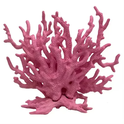 Beautiful Aquarium Ornament Red Artificial Soft Corals for Fish Tank