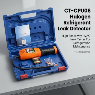 DSZH CT-CPU06 Plastic Manual Portable High Sensitivity Refrigerant Leak Detector for HVAC Systems
