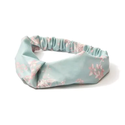 Korean Cross-elastic Hair Band Chiffon Women's Headband Hair Accessory Korean Version Hair Band