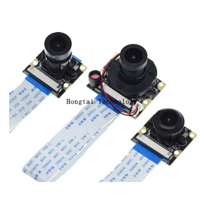 Raspberry Pi 4 Night Vision Fisheye Camera 5MP OV5647 70/95/160 Degree Focus Adjustable Camera module