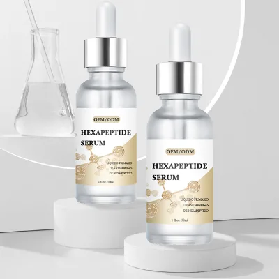 OEM Gold Hexapeptide Rejuvenating Firming Essence Skin Care Serum Collagen Anti-aging Peptide Anti-Wrinkles Serum