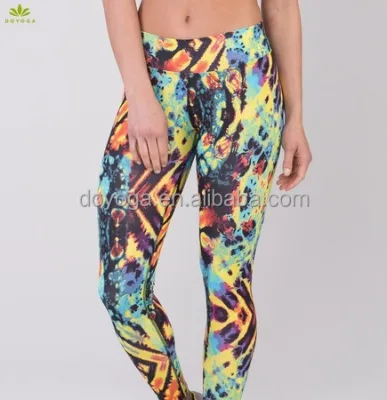 Sublimation Sportswear Yoga Pants Models Brazil Fitness Leggings
