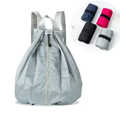 Large Capacity Simple Folding Outdoor Travel Backpack Waterproof Sports and School Bag for Hiking