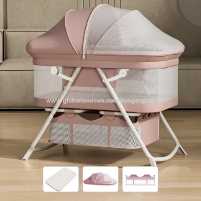 Hot sale baby swing crib multi-function child bassinet cradle bed
