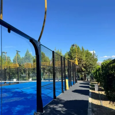Complete Padel Court Full Set Luxury Padel Tennis Court Professional Padel Pitch with LED Lighting System & Turf