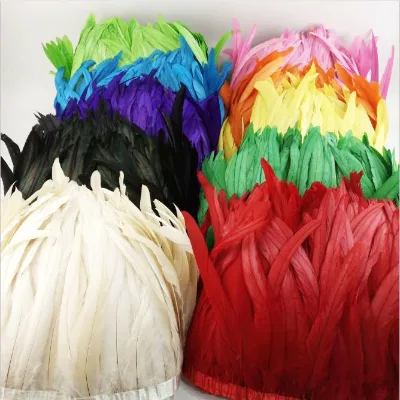 Factory Direct Sales, Low-Priced Wholesale: 25-30 cm Rooster-tail Fabric Ribbons, for Carnival and Festival Costumes