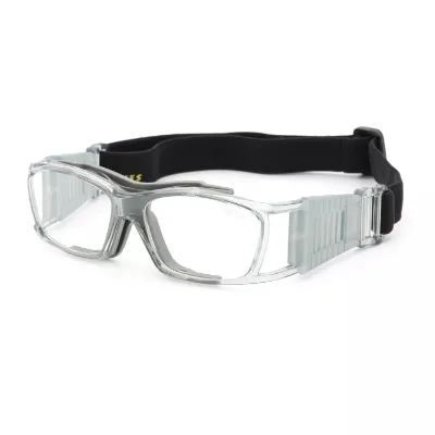 Silicon Fram Basketball Training Glasses Anti Impact Pc Clear Lens Football Dribbling Goggles for Adult