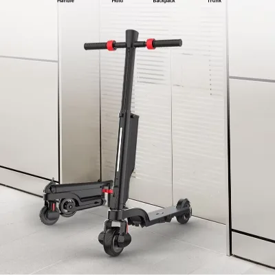 Free Shipping to US & Europe Aluminum Alloy Folding Electric Scooter Long Battery Life Portable E-Scooter Manufacturer
