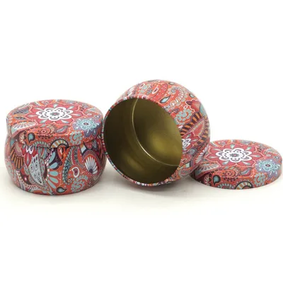 Storage Spices Camping Party Favor and Sweets Gifts Candle Tin Jars DIY Candle Making Kit Holder Storage Case for Dry